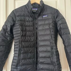 Patagonia Women's Charcoal Puffer Jacket